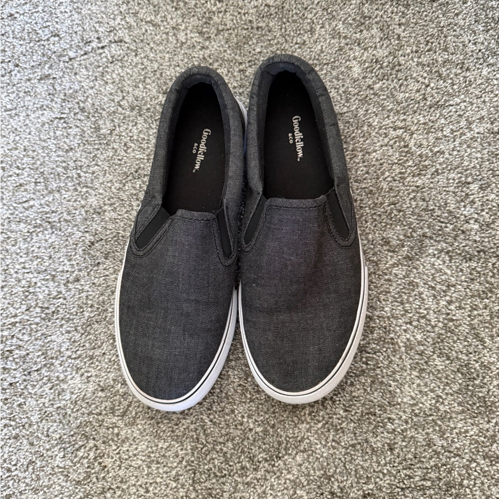 Goodfellow & Co Charcoal Slip-On Canvas Loafers
